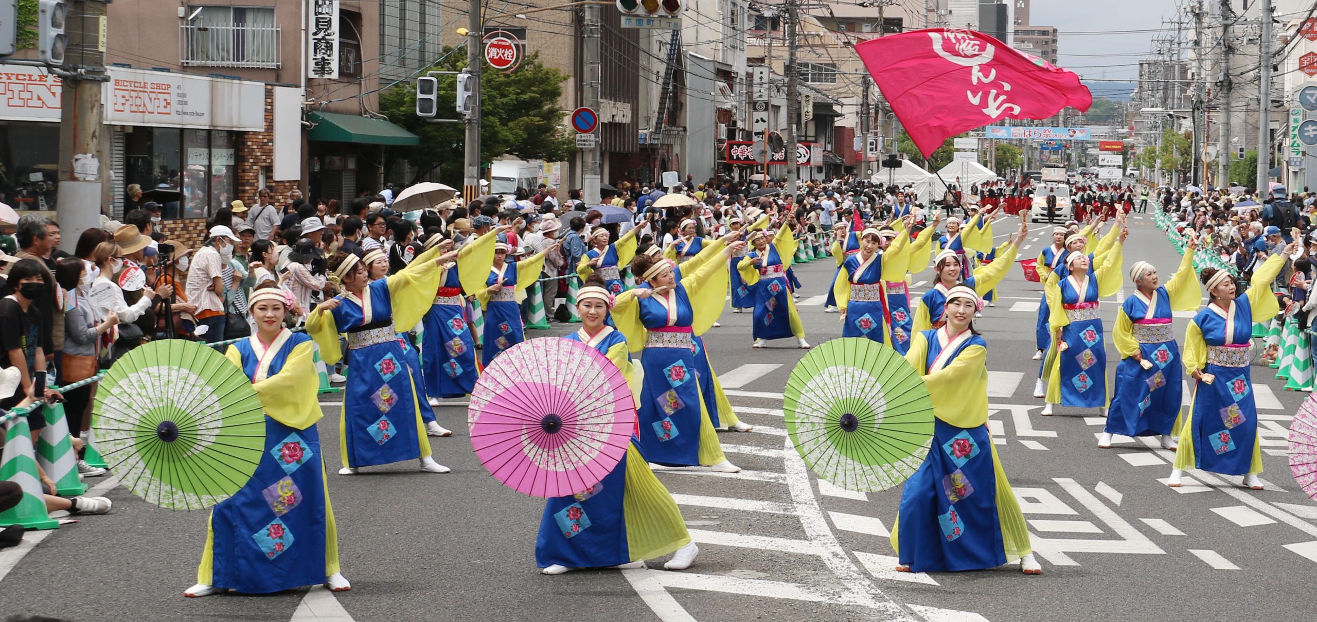 バラ祭り ドレス コレクション 福山